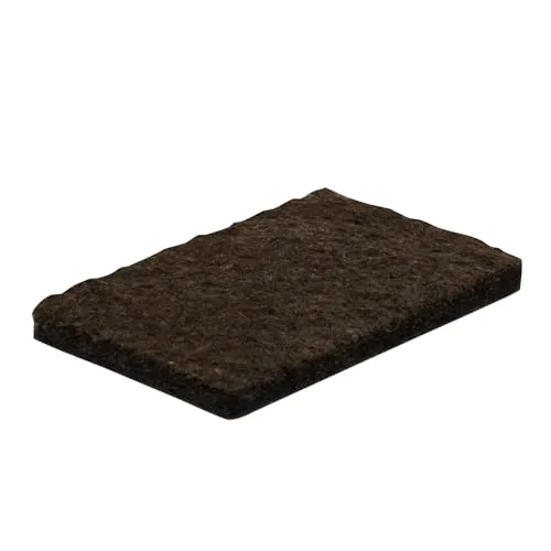 Wagner EH 1737 feltrini adesivi 22x36 mm marroni 12 pz feltro