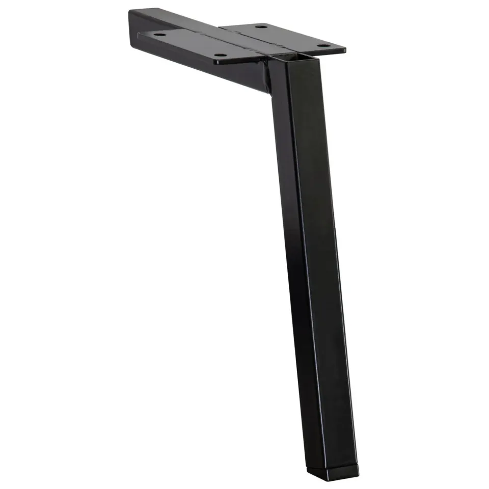 Wagner ST 5420 gamba per mobili 200 mm 1 pz nera opaca