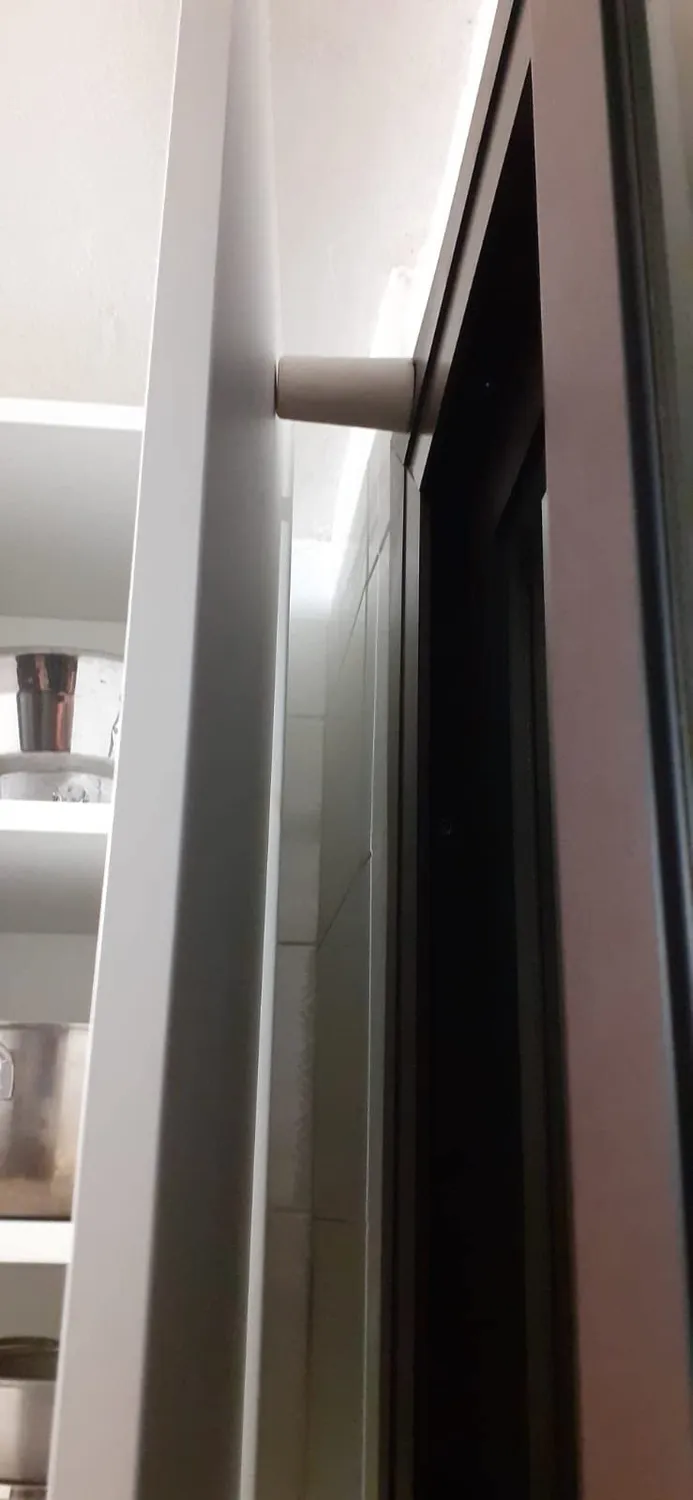 WAGNER VULKANO SMALL Ø30x24 fermaporta rosso gomma