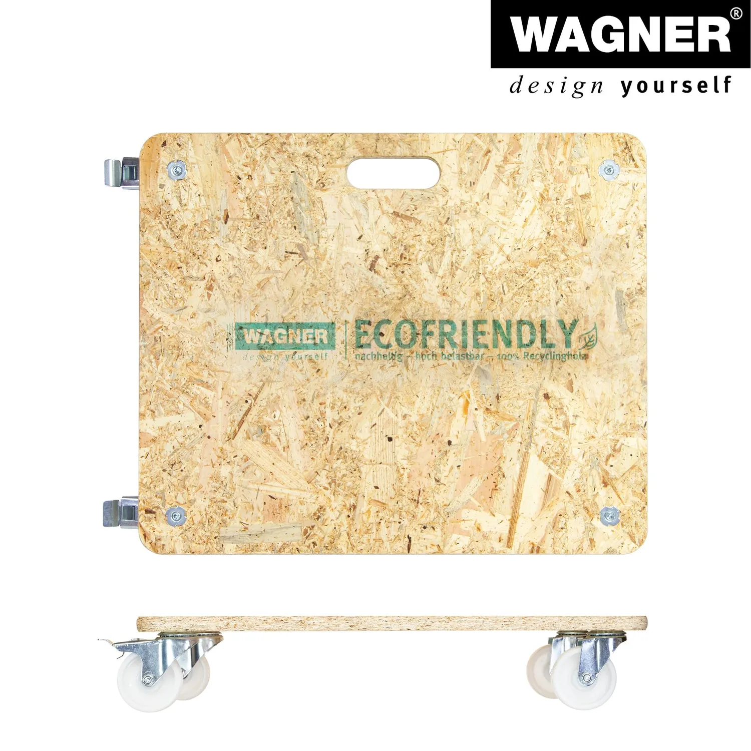 Wagner MM 1172 carrello trasporto 59x49cm portata 250kg