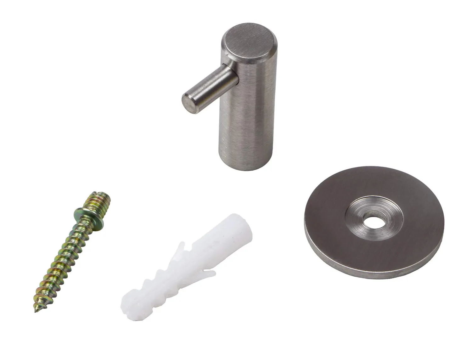 Gedotec HOLY gancio accappatoio inox singolo opaco