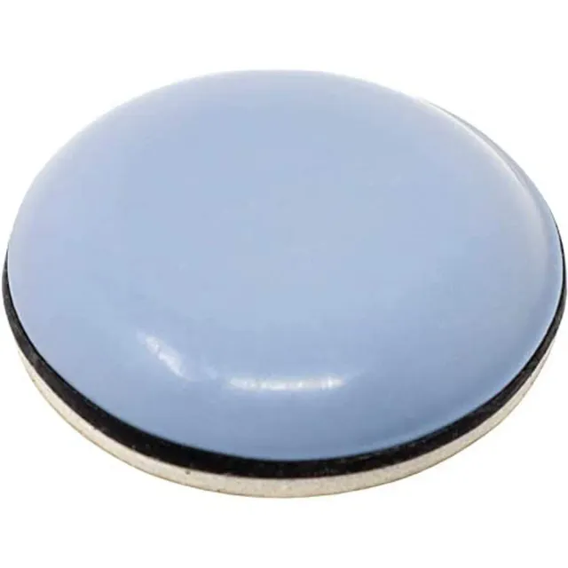 Adsamm scivoli PTFE autoadesivi 32 pz Ø25 mm grigi spessi