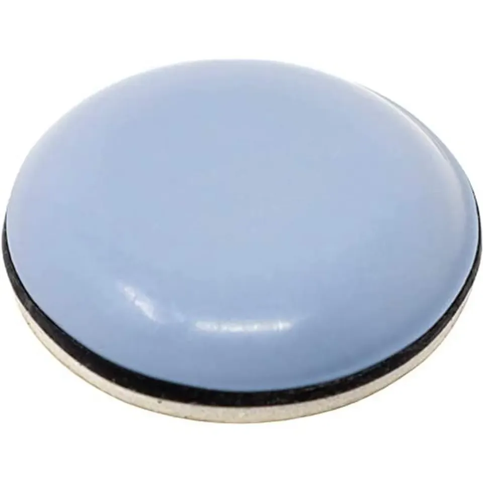 Adsamm scivoli PTFE autoadesivi 32 pz Ø25 mm grigi spessi