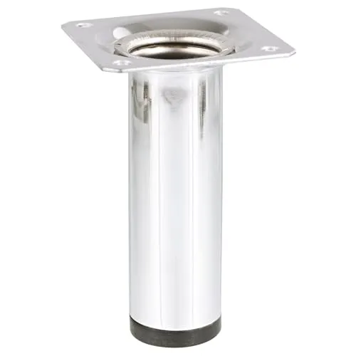 Wagner 1510 piede per mobili cromo 100 mm