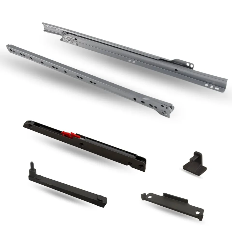 Indaux Guide a Rullo per Cassetti 300mm Grigie 30kg