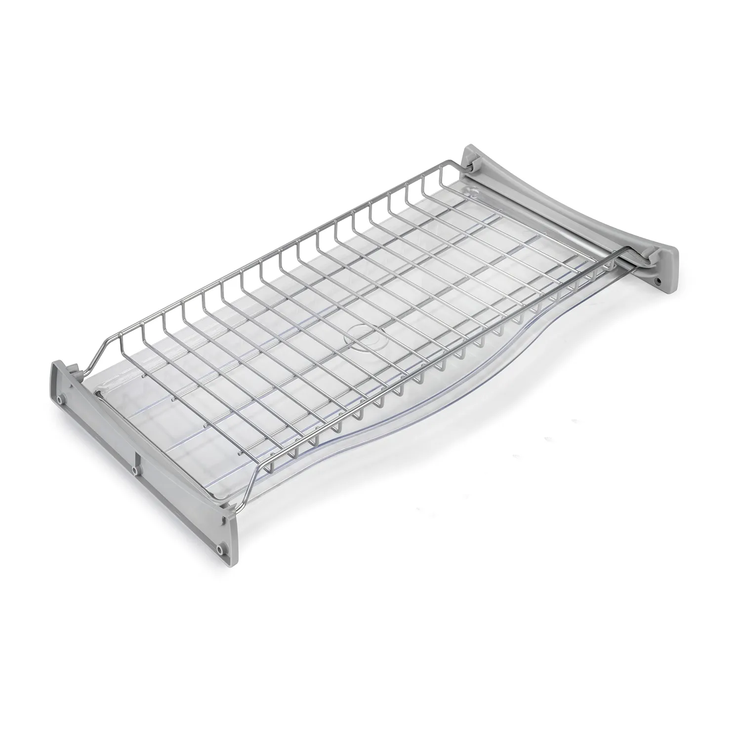 Emuca scolapiatti pensile acciaio 80 cm 28 piatti