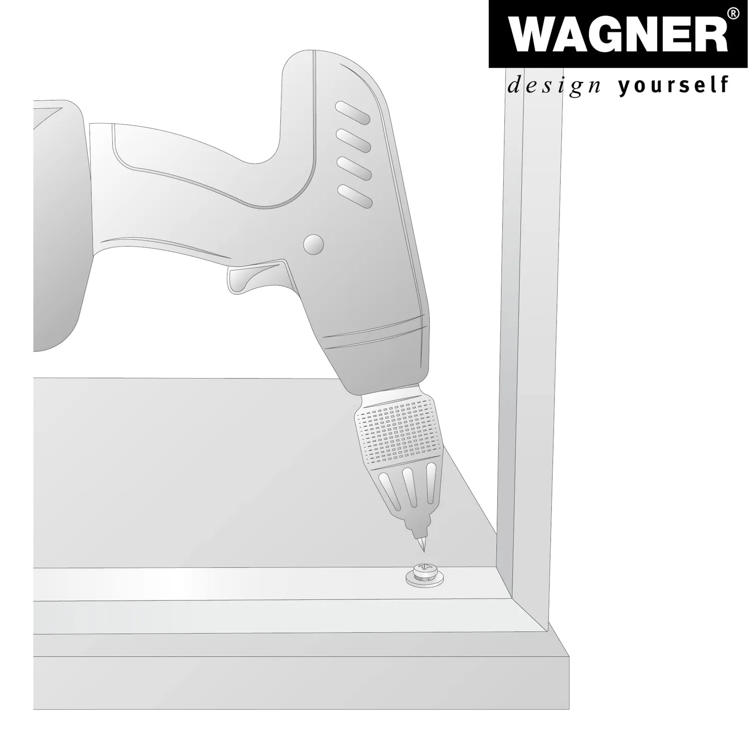 Wagner ST 5140 telaio mobile 400x300 mm nero