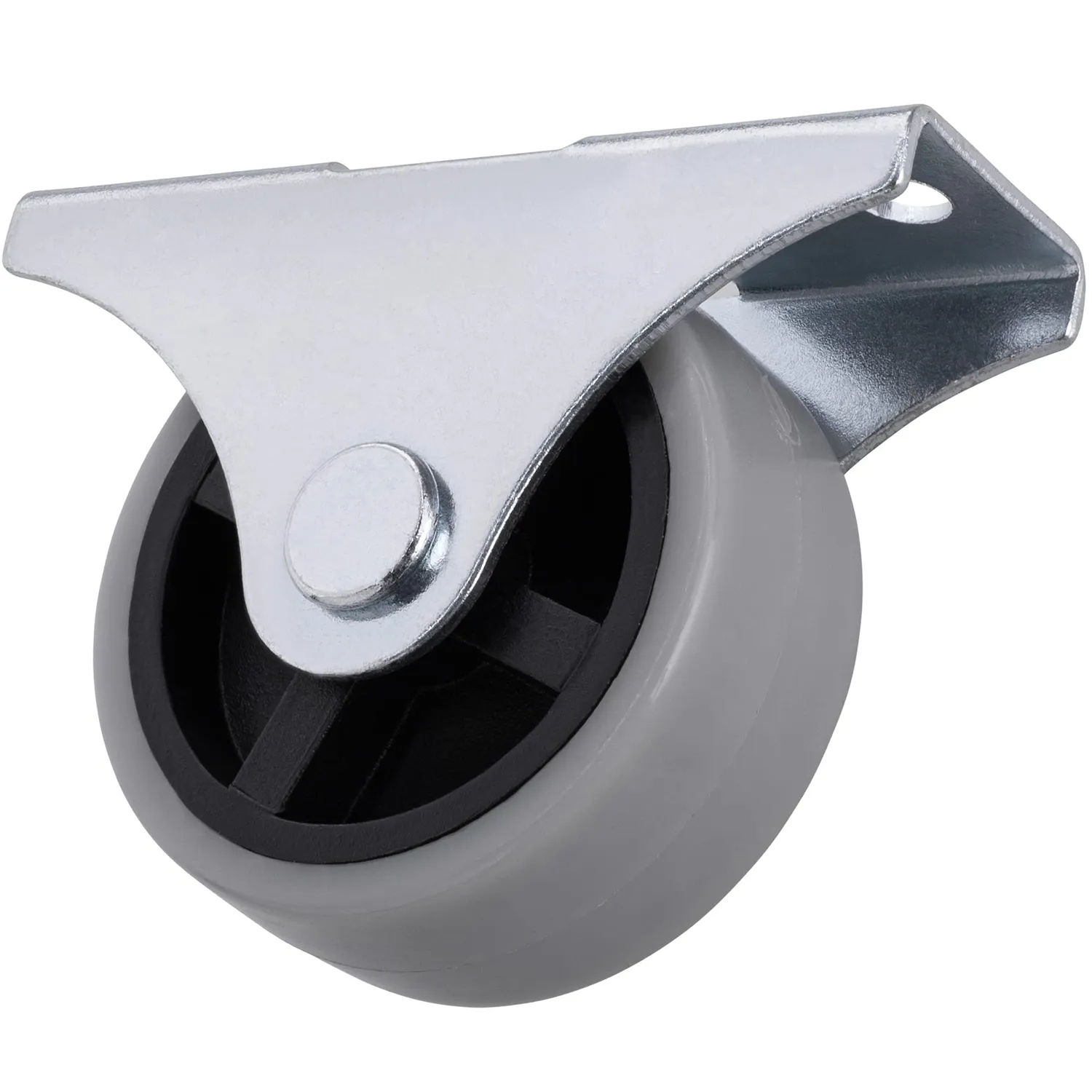 Gedotec Castor rotelle grigie 25mm senza freno set 4 pezzi