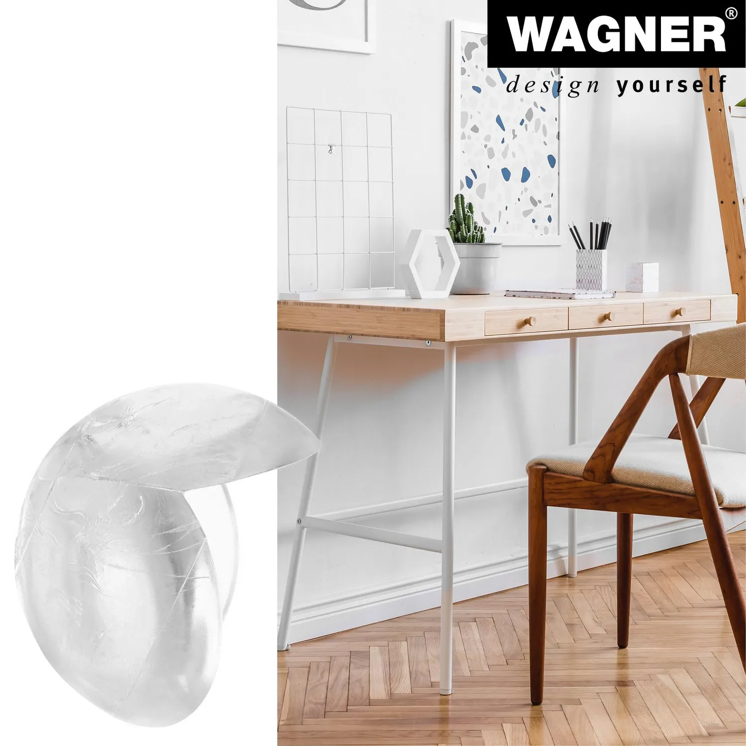 Wagner Safe Corner Small paraspigoli adesivi 4 pezzi 24 mm