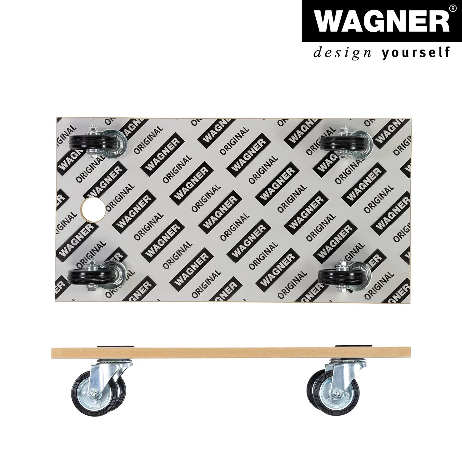 Wagner MM 1316 carrello trasporto legno 57,5x30 cm 250 kg