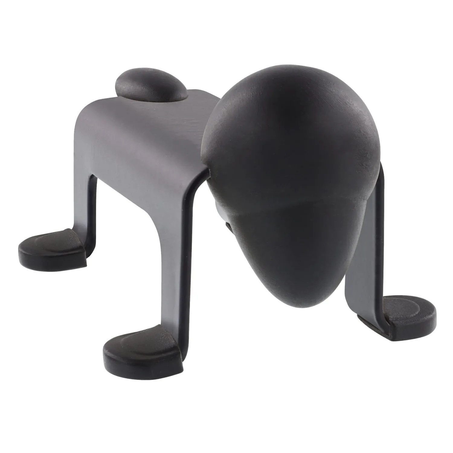 Wagner Dog Door Stop EH 5205 fermaporta da appoggiare bianco nero 105 mm