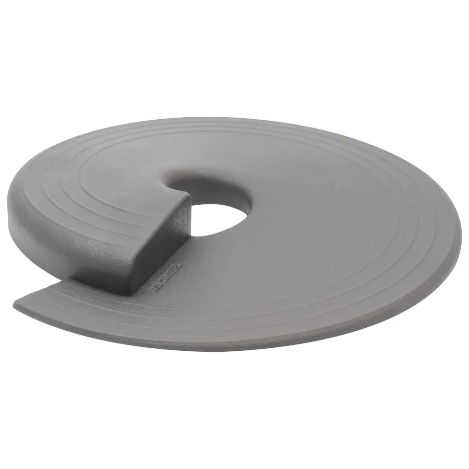Wagner Stop fermaporta a cuneo grigio Ø110x13 mm elastomero