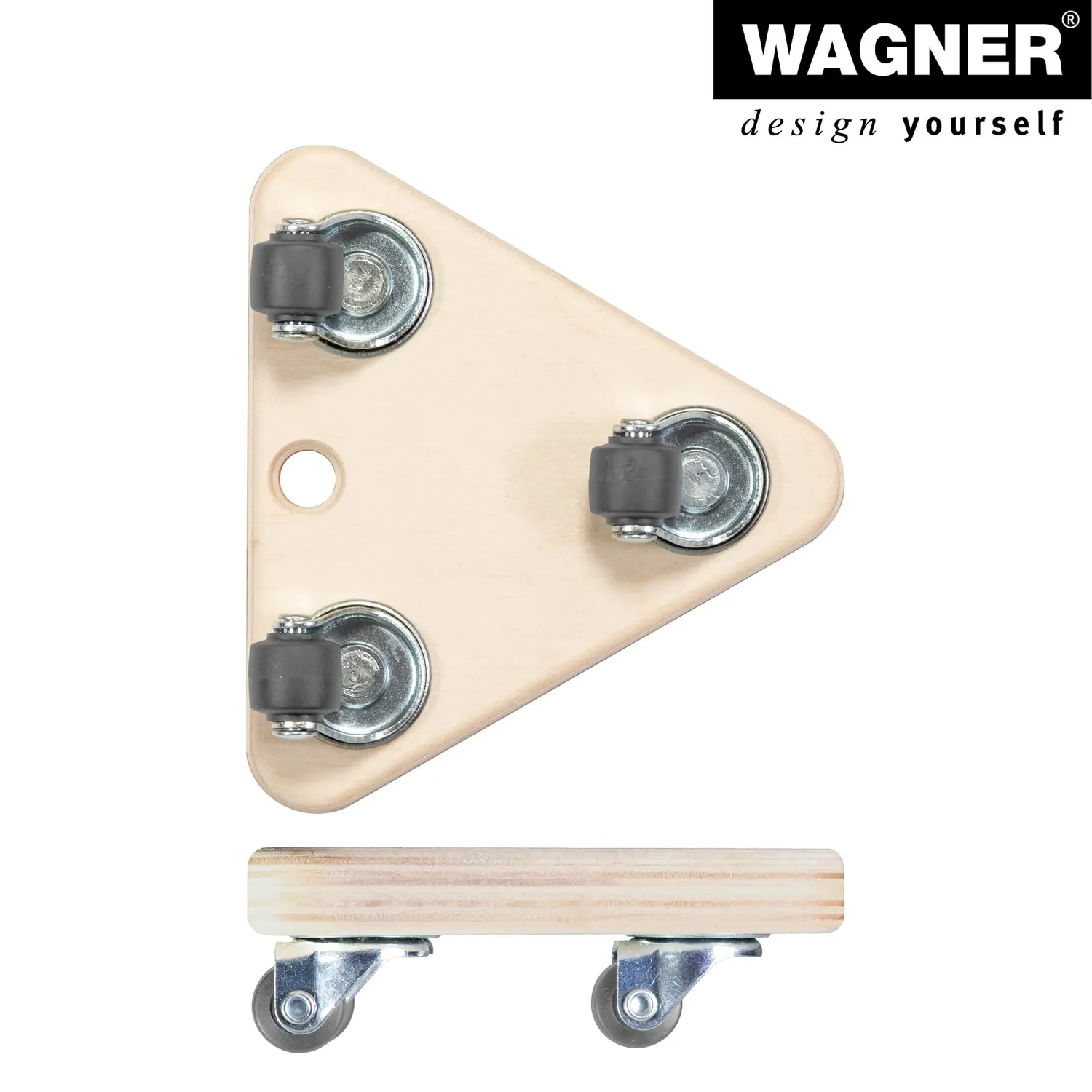 Wagner Carrello Trasporto Triangolare 14 cm 100 kg 1 pz