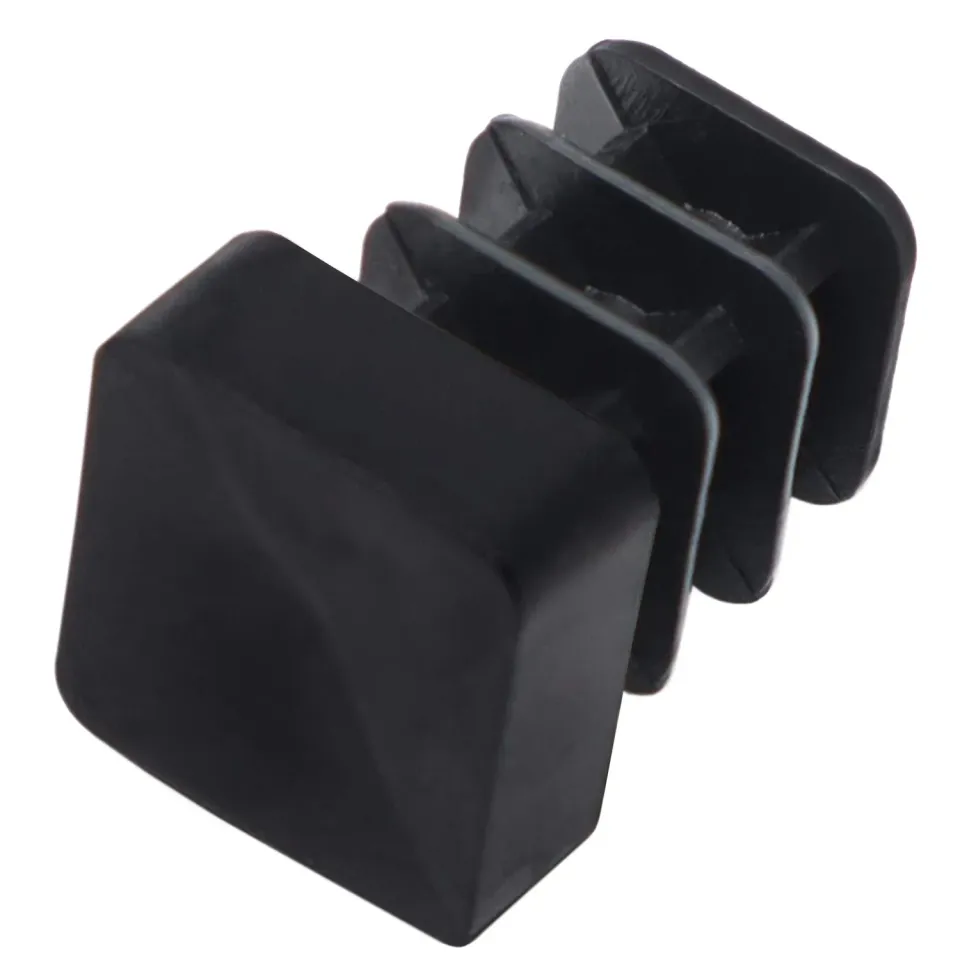 Adsamm puntali a incastro 8x8-10x10 mm neri 100 pezzi PE