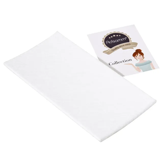 Adsamm Feltro adesivo bianco 100x200 mm ritagliabile 3,5 mm