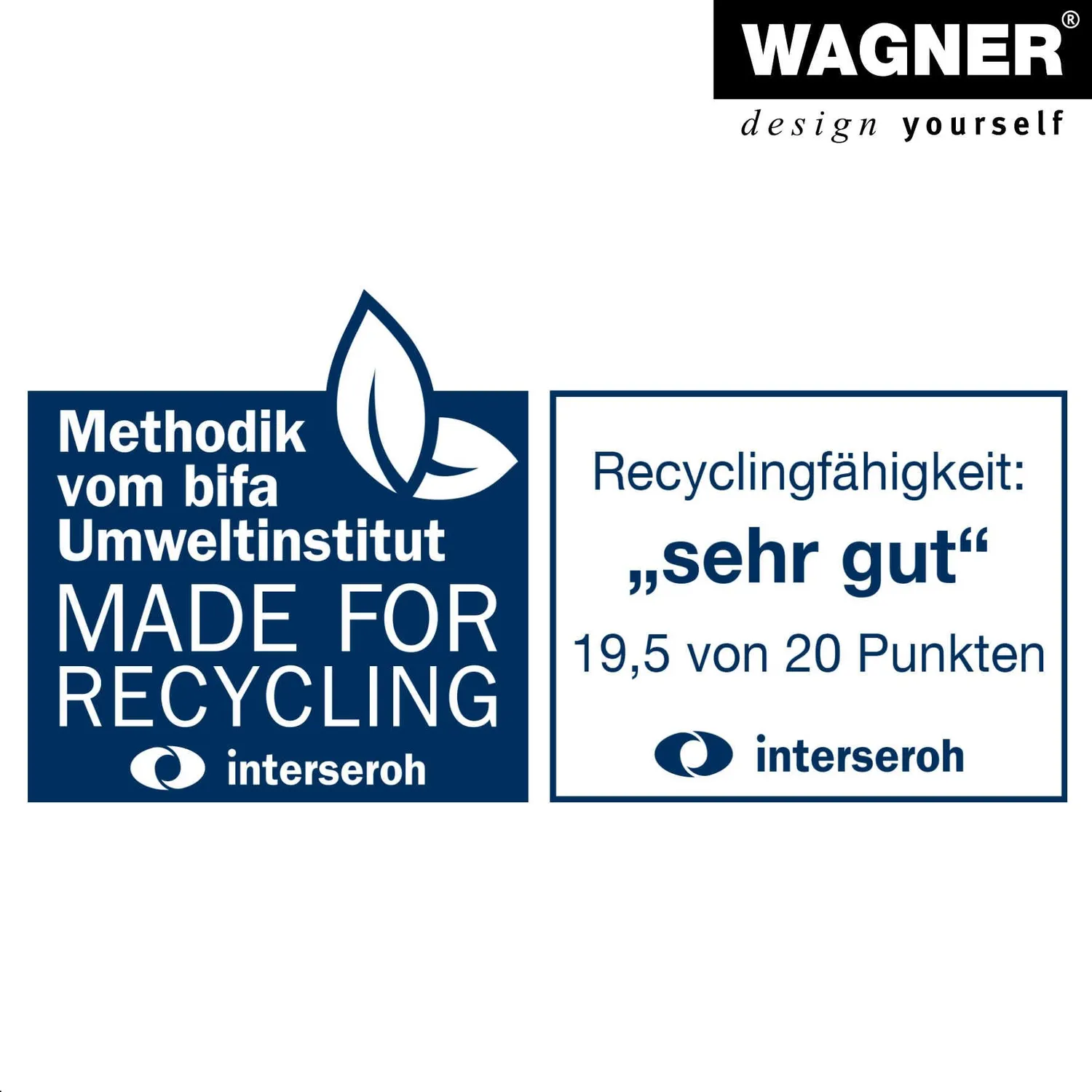 Wagner MM 3057 paraspigoli 4 pezzi rossi