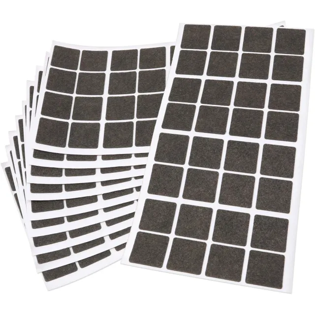 Adsamm Ultrasottili 25x25 mm Feltrini Marroni 320 pz 1,5mm