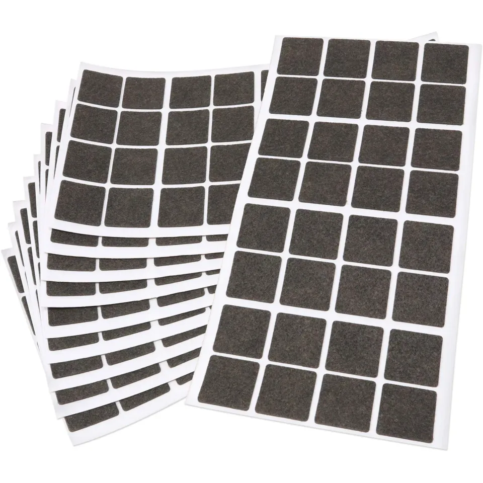 Adsamm Ultrasottili 25x25 mm Feltrini Marroni 320 pz 1,5mm