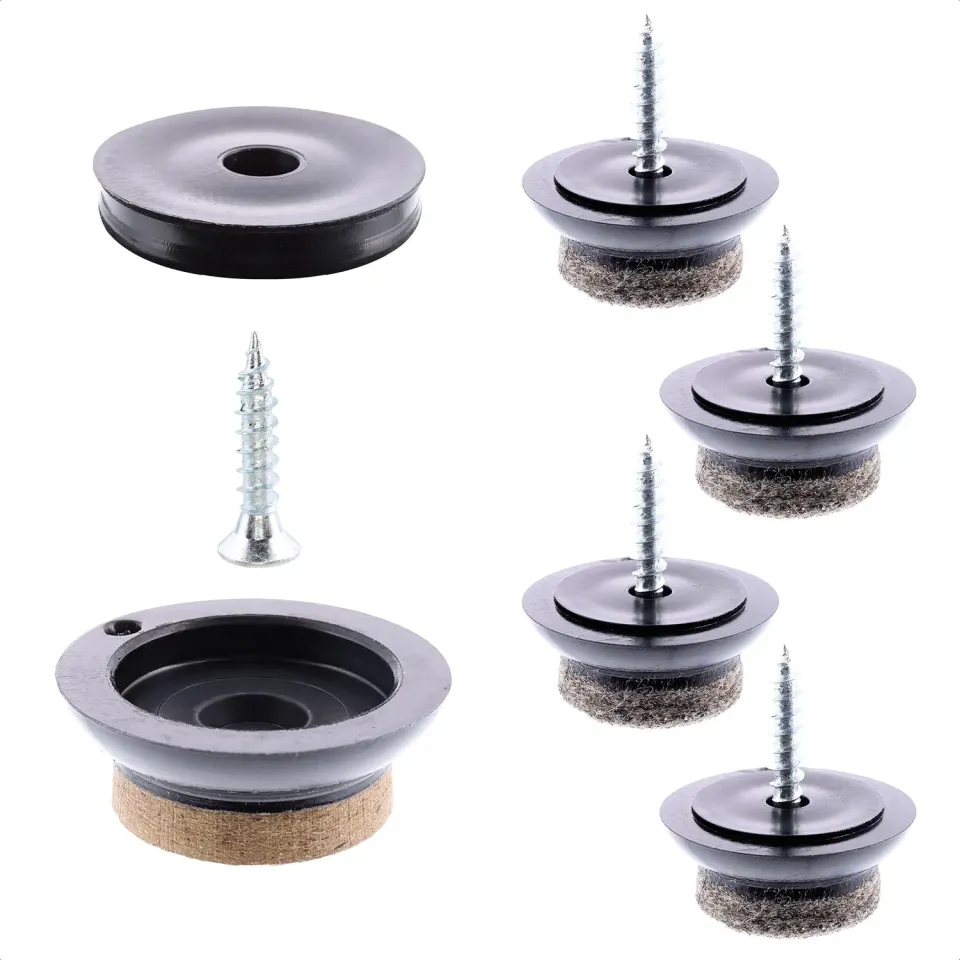 Wagner QuickClick 16791499 feltrini da avvitare 20 mm 4pz linoleum