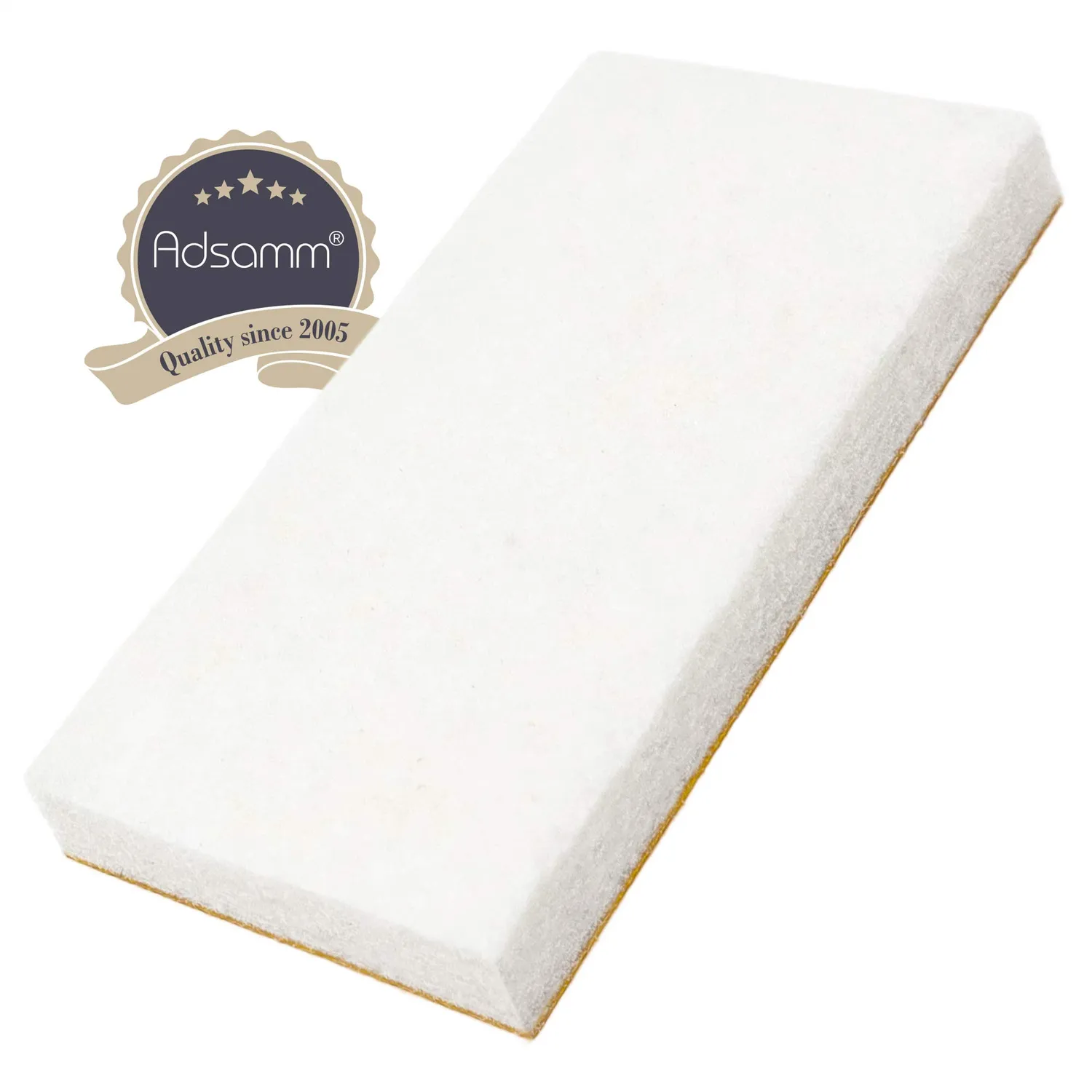 Adsamm feltrini 25x50 mm bianchi 32 pezzi extra forti