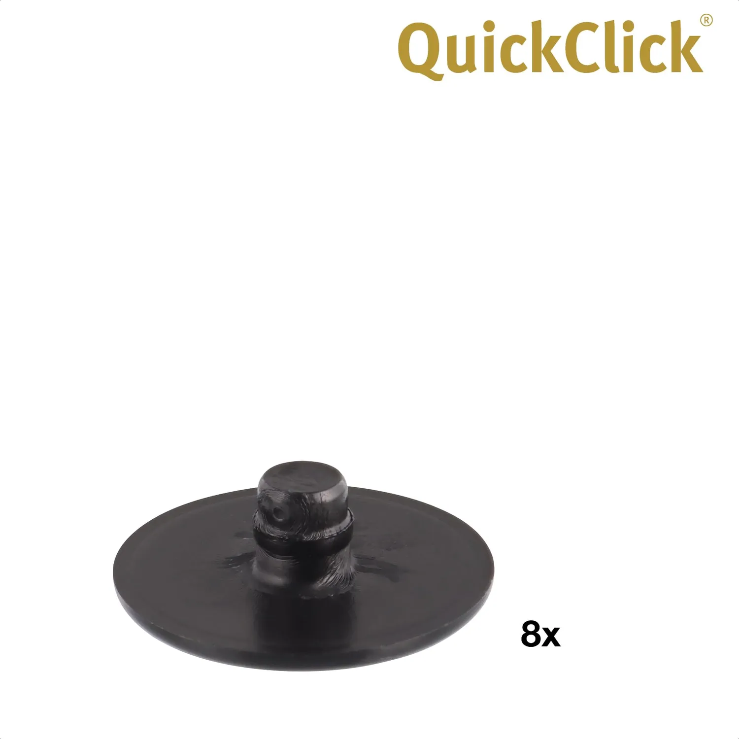 Wagner QuickClick 15788300 feltrini ricambio Ø20mm 8pz Black