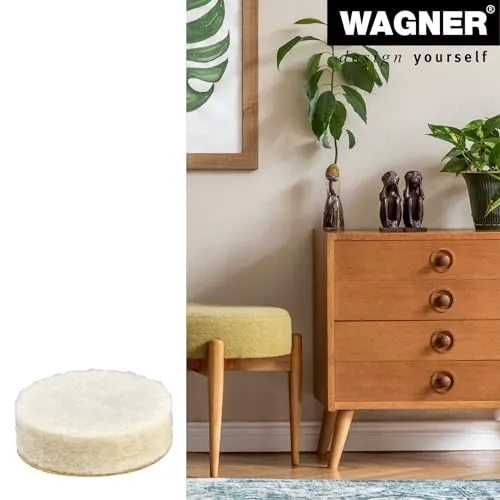 Wagner 15122199 feltrini adesivi 16 pezzi feltro lana