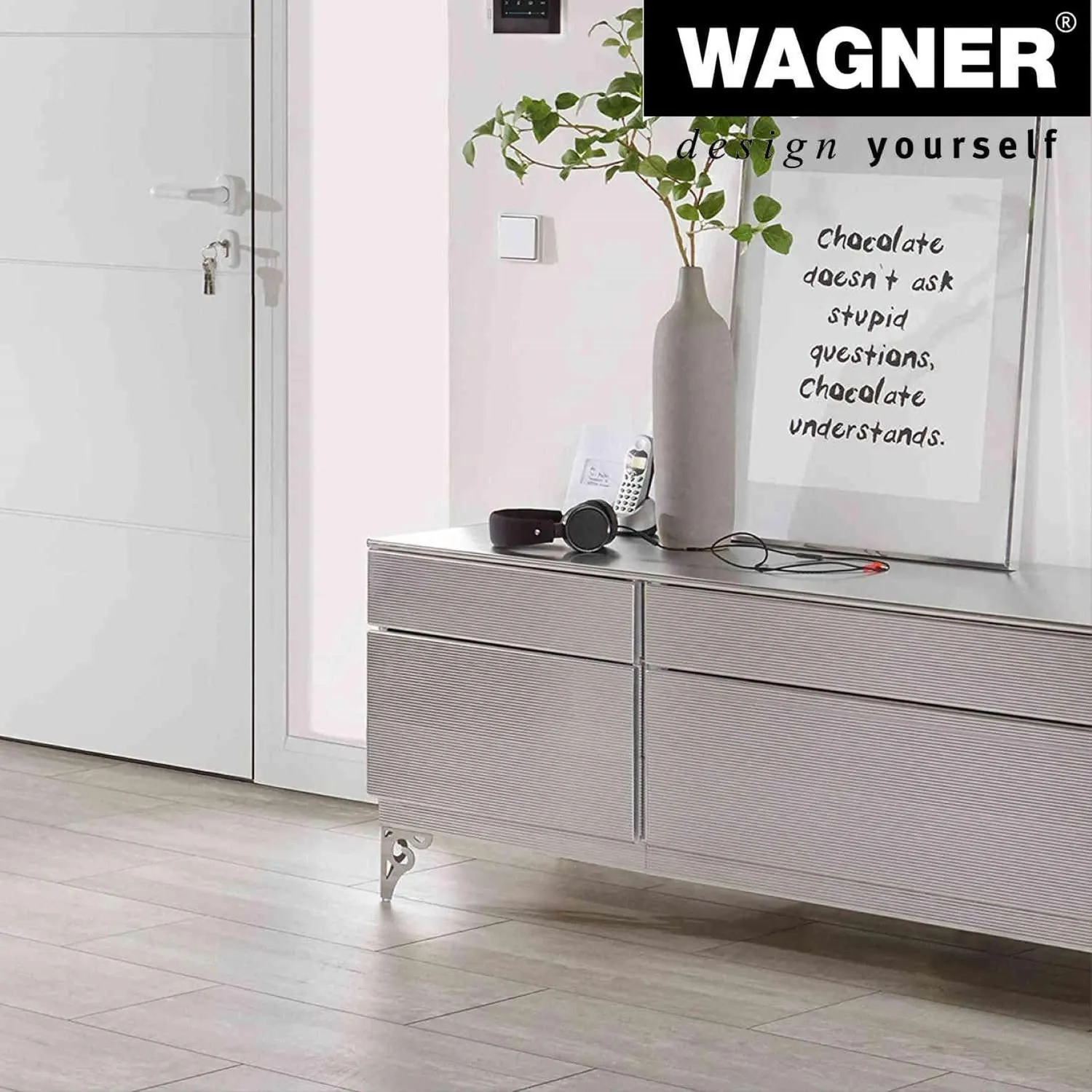 WAGNER Sofa Wings 12042004 piedini divano 8 cm 4pz