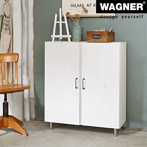 Wagner 1510 piede per mobili cromo 100 mm