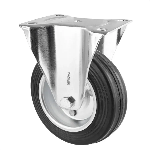 Wagner 04810401 RO 8104 rotella fissa 100 mm gomma