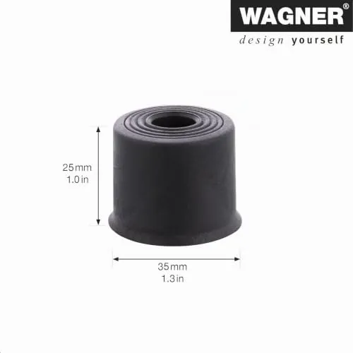 Wagner Vulkano Small EH 5233 fermaporta parete gomma 1 pz