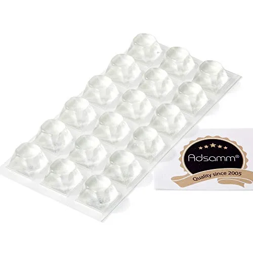 Adsamm gommini antiscivolo trasparenti rotondi adesivi