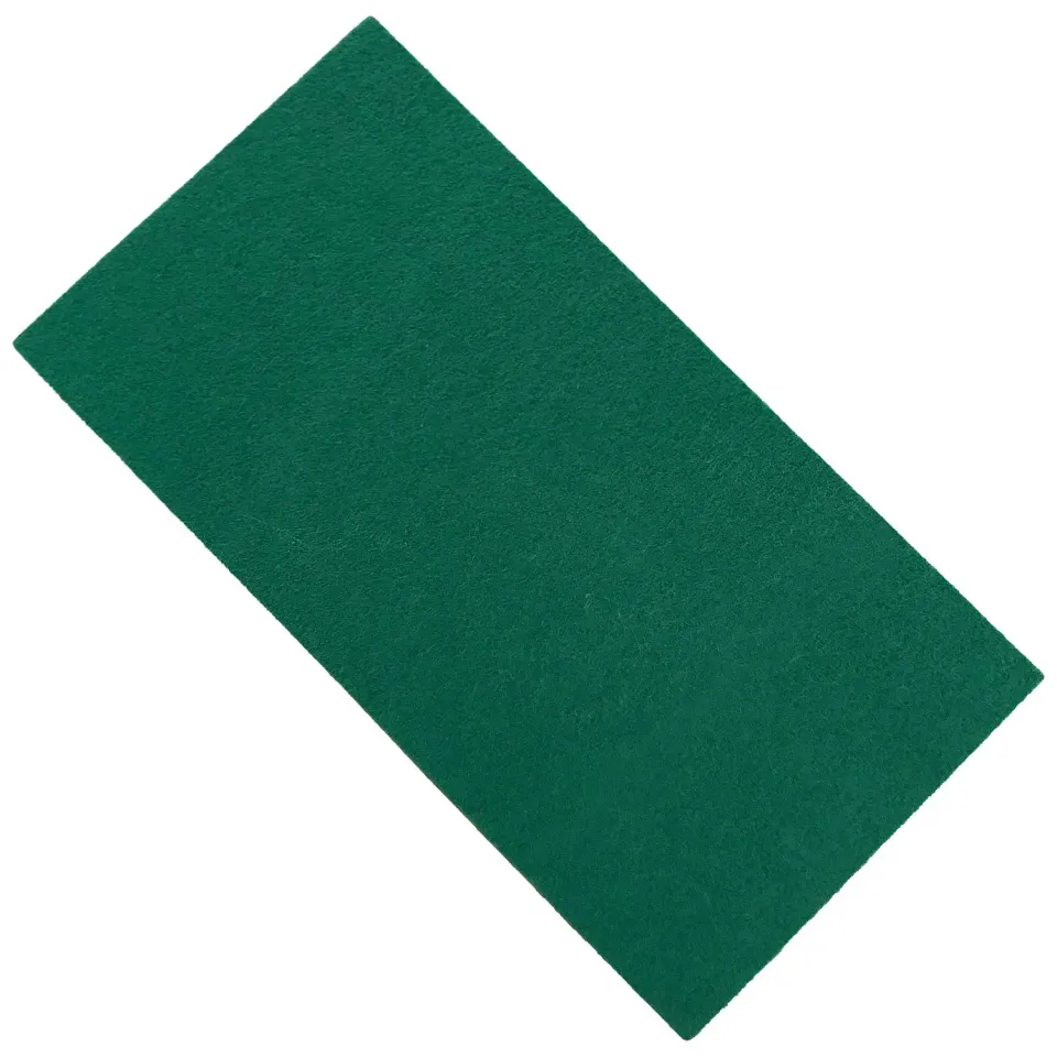 Adsamm Foglio Feltro Autoadesivo Verde 10x20 cm 1,5 mm