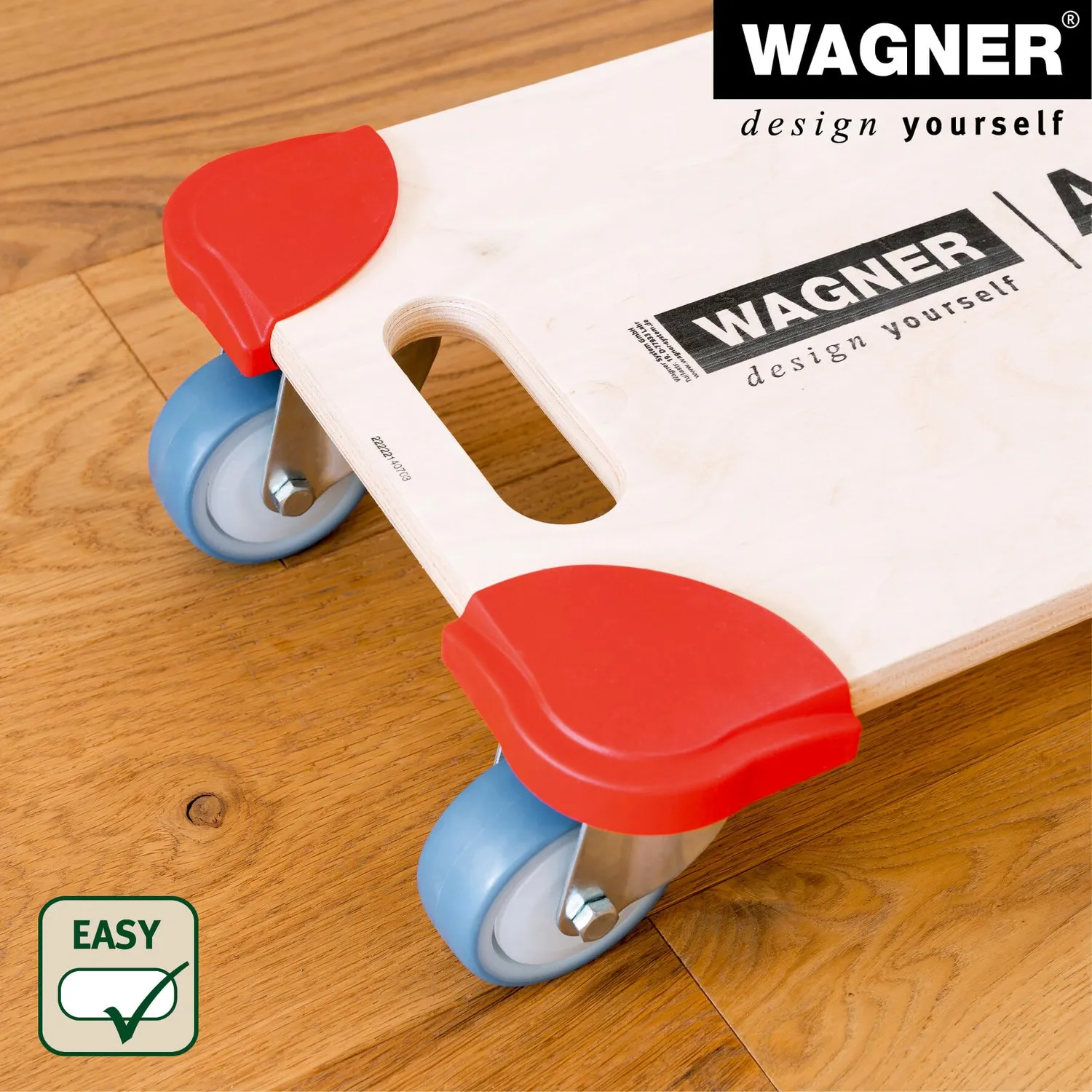 Wagner MM 1335 carrello trasporto legno 59x29 cm 300 kg