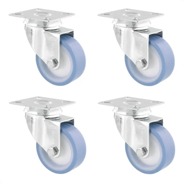 Wagner RO 1550 rotella girevole 50 mm set 4 pezzi