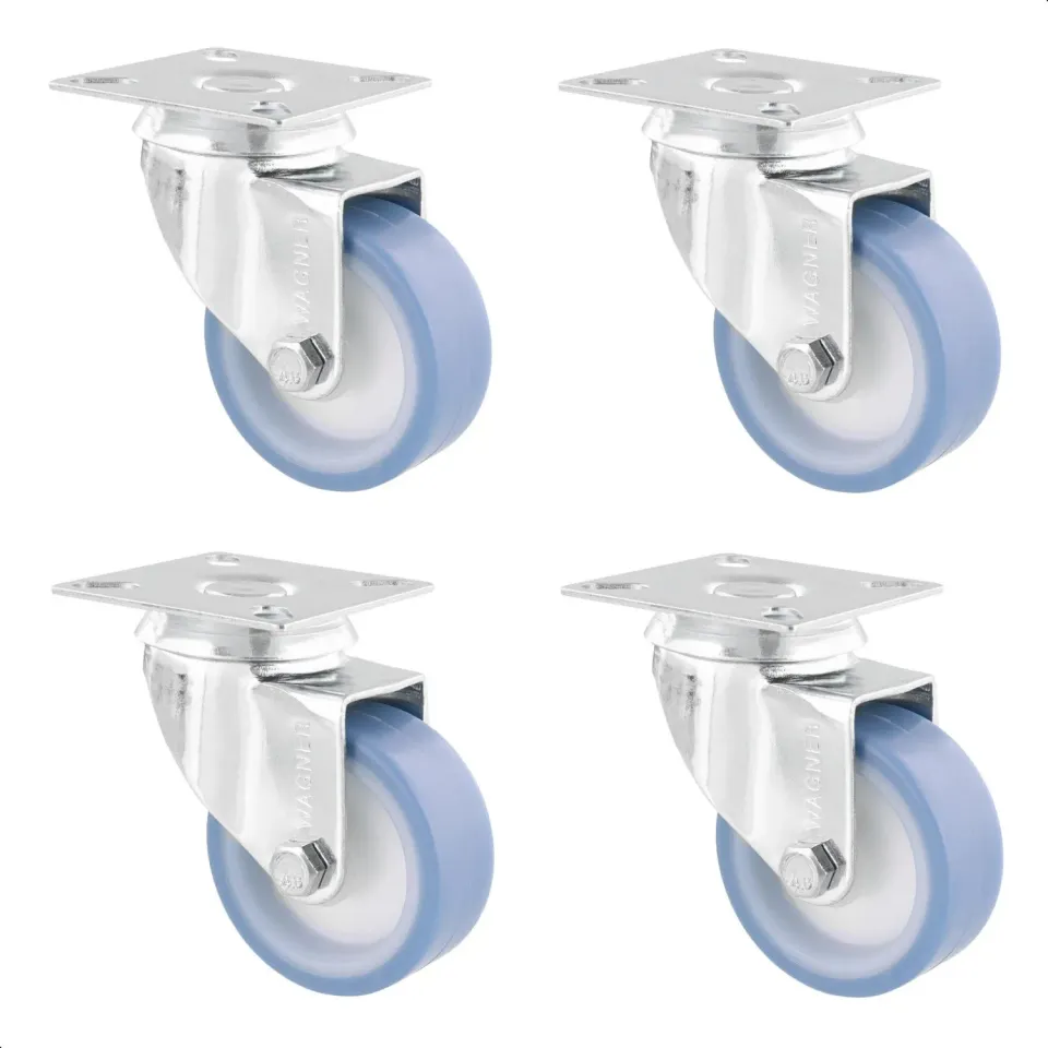 Wagner RO 1550 rotella girevole 50 mm set 4 pezzi
