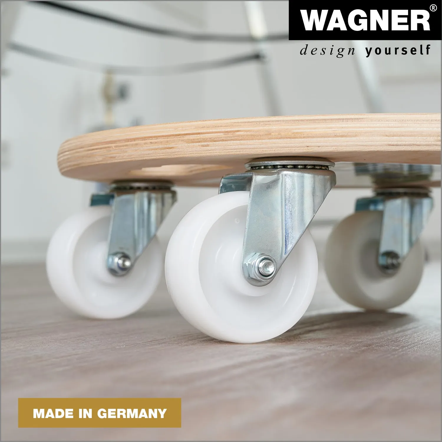 Wagner MM 1137 carrello trasporto rotondo 38 cm 250 kg