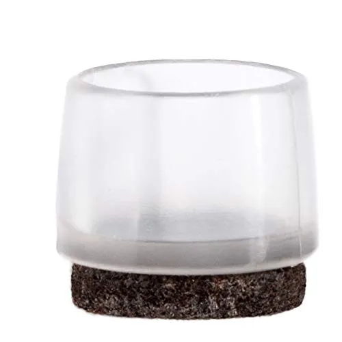 Adsamm puntali con feltro trasparenti Ø 19-20 mm 4 pezzi