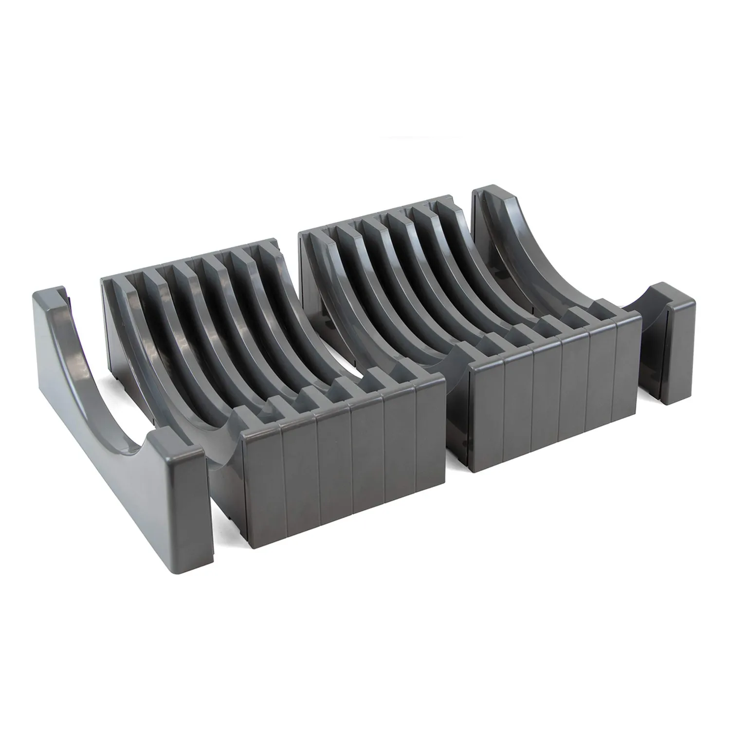 Emuca portapiatti 350x270 organizer 13 piatti antracite