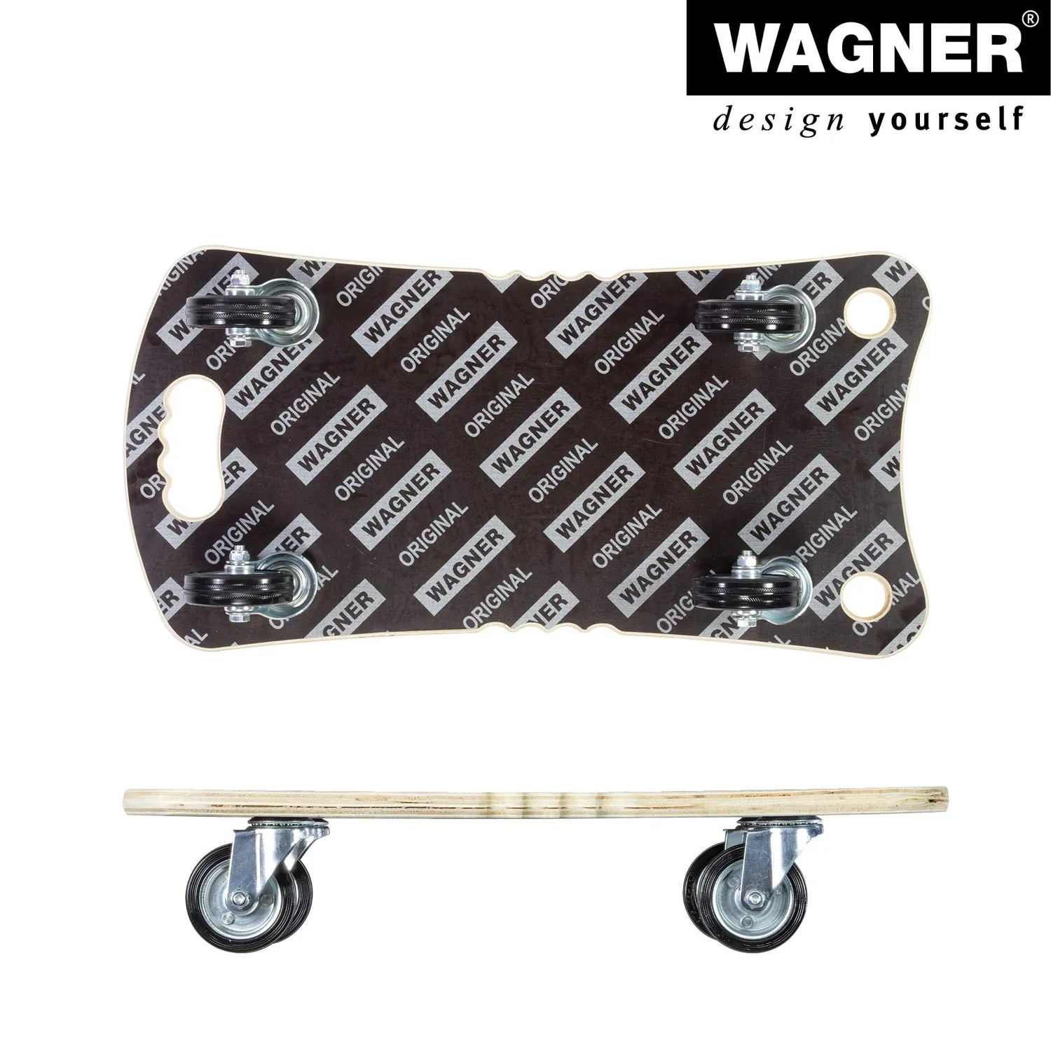 WAGNER MM 1312 carrello trasporto 57,5x29 cm gomma 300 kg