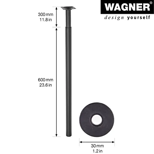 Wagner Telescope ST 1838 gamba telescopica 600-900 mm 1pz