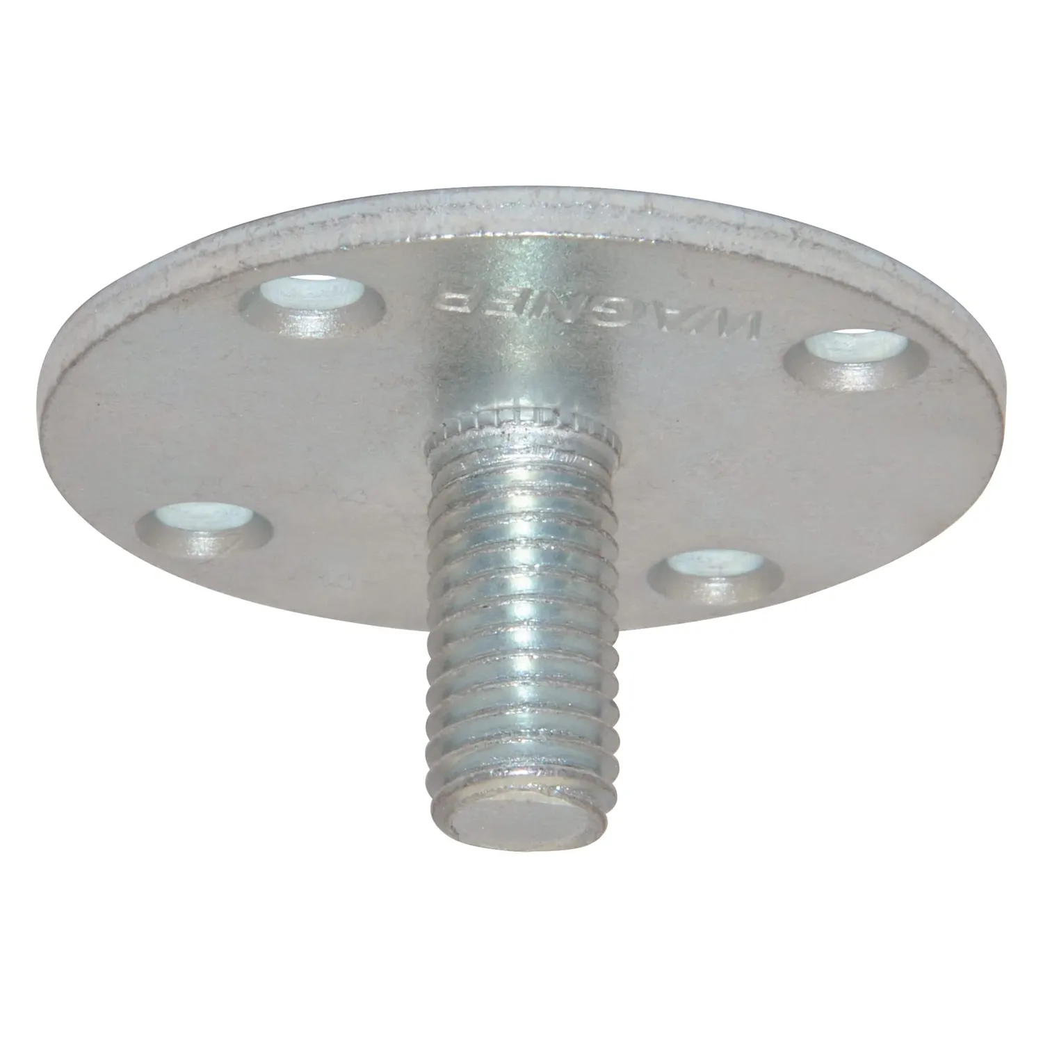 WAGNER TENO ST 3986 piastra avvitamento nera M10 1 pezzo