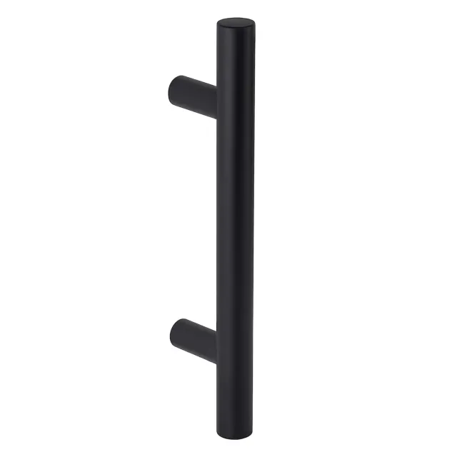 Gedotec maniglione porta inox nero opaco 350 mm foro 210