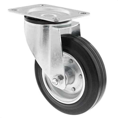 Wagner 04620001 rotella girevole gomma piena 200 mm 210 kg