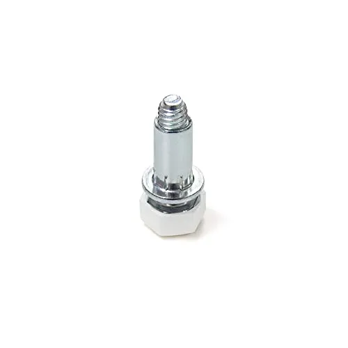 Emuca 2020015 piedino regolabile M6 20 pezzi bianco 18 mm