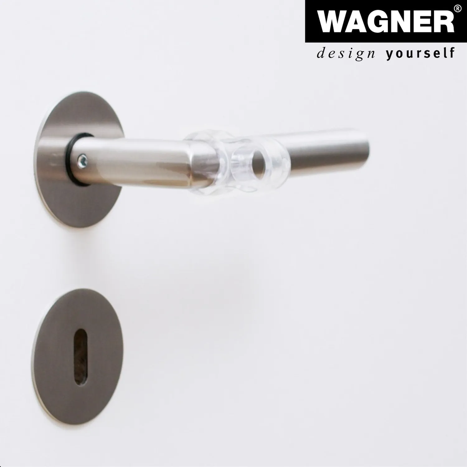 Wagner 15526004 fermaporta parete trasparente 4 pz