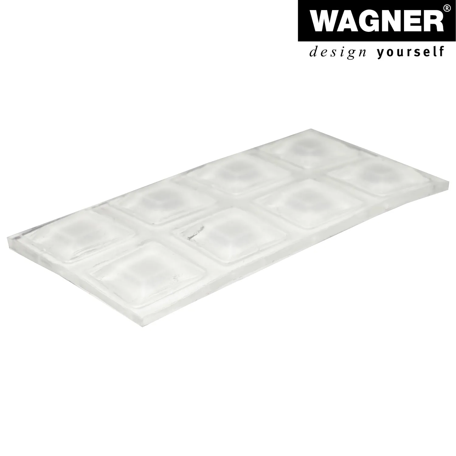 Wagner EH 3110 15311099 piedini gomma 10x10 mm 16 pezzi