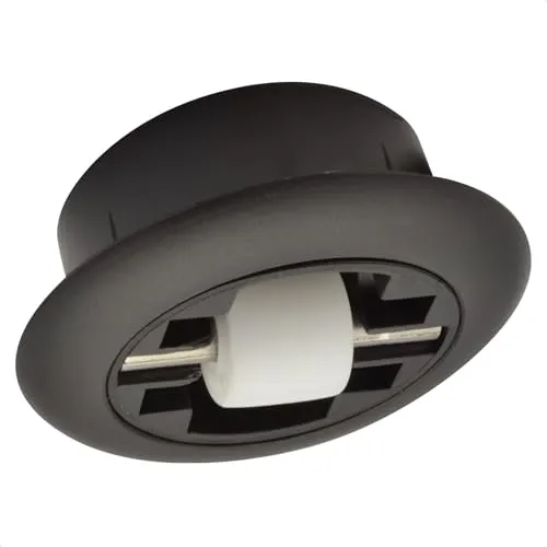 Wagner RO 7011 rullo incasso Ø 15 mm nero portata 50 kg