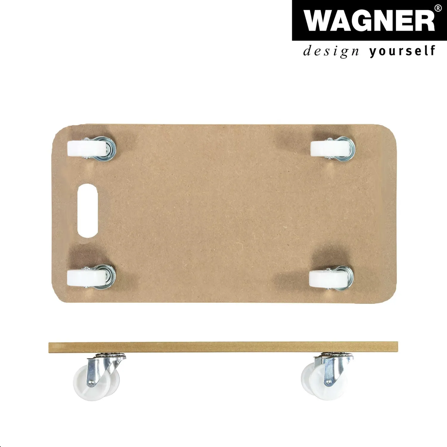 Wagner FSC carrello trasporto MDF 57,5x29 cm 200 kg