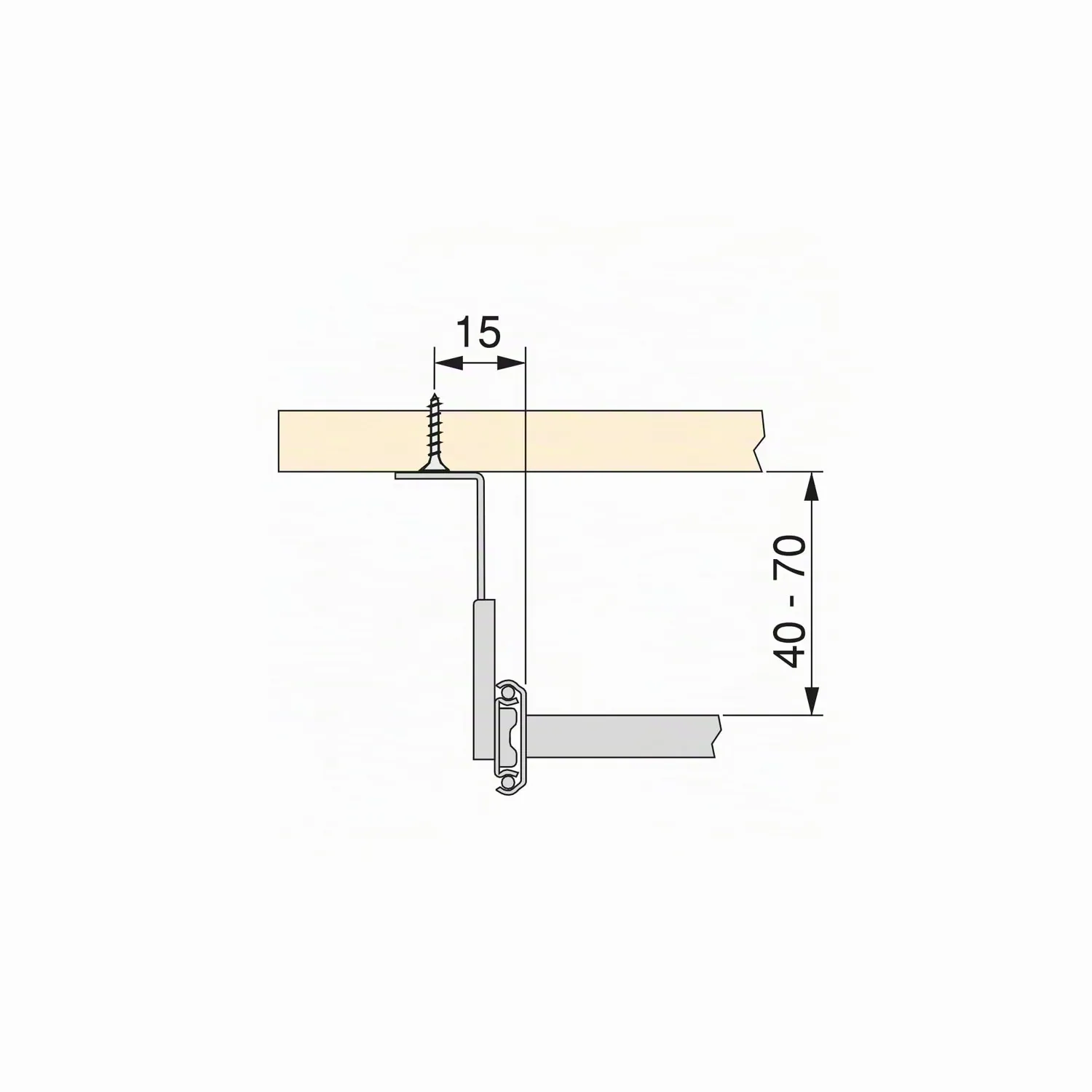 Emuca 3196621 supporto tastiera estraibile grigio con mouse