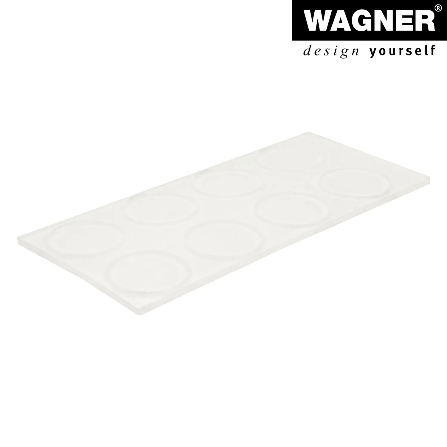 Wagner 15300199 EH 3001 gommini elastici trasparenti 24 pezzi